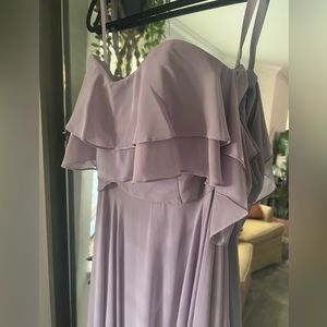 “Allison” Kennedy Blue Bridesmaid Dress: French Lilac Color, Size 0